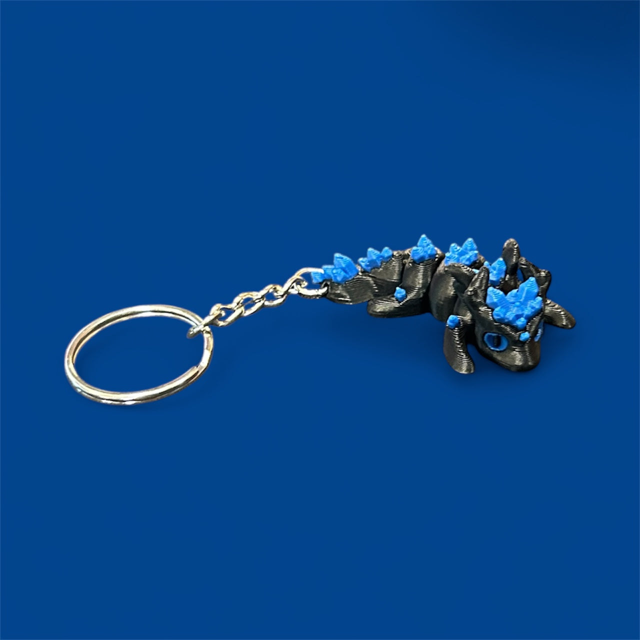 Crystal Dragon Keychain