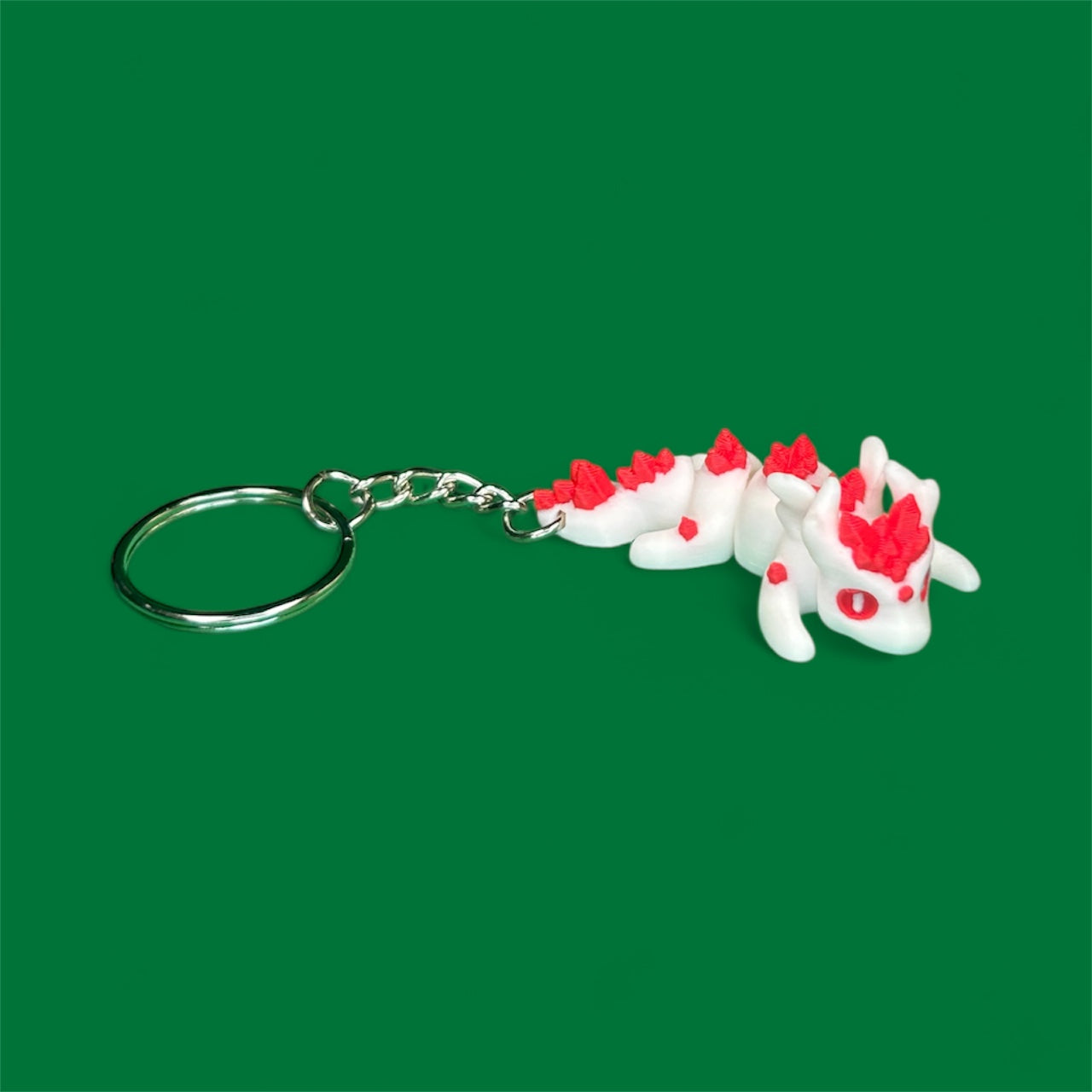 Crystal Dragon Keychain