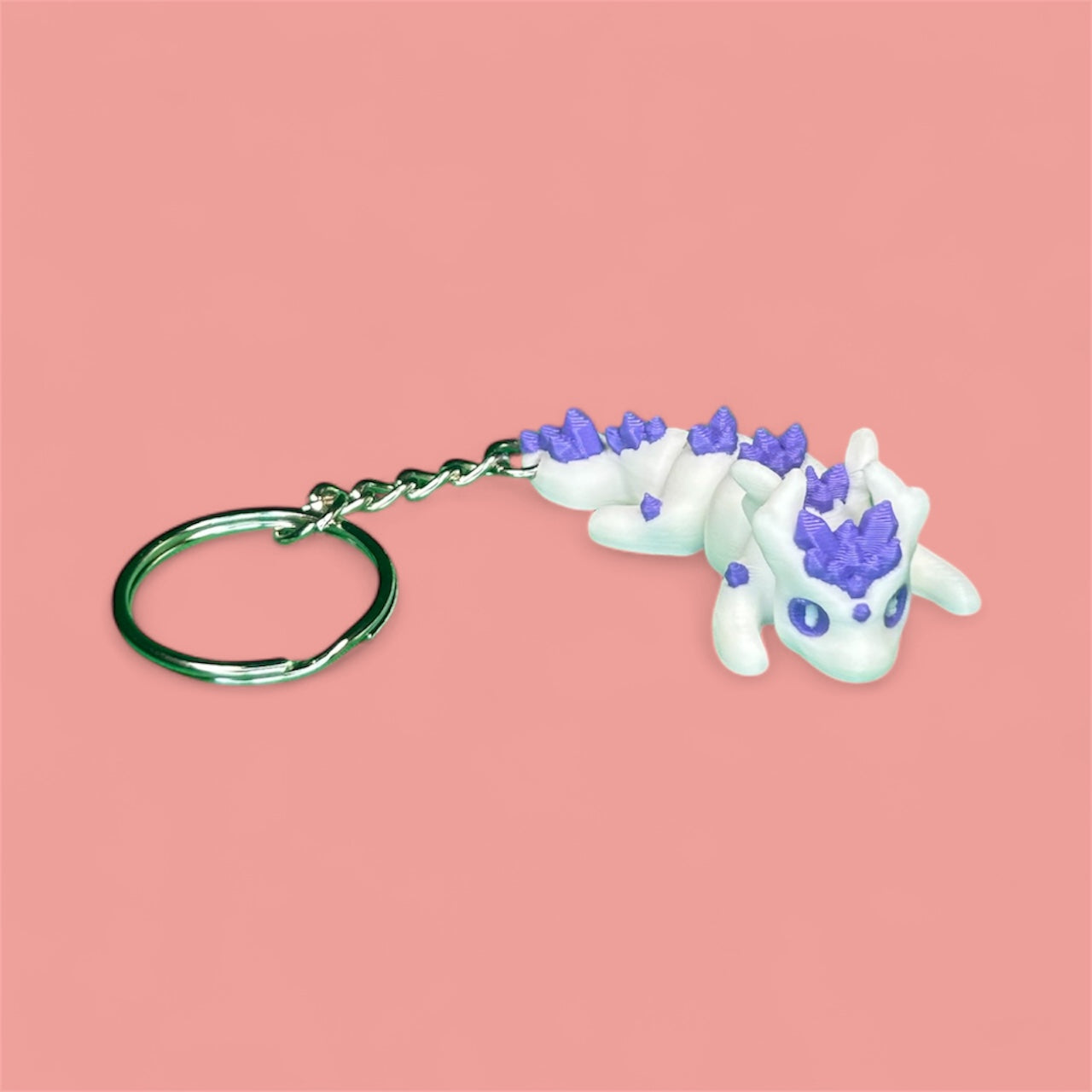 Crystal Dragon Keychain