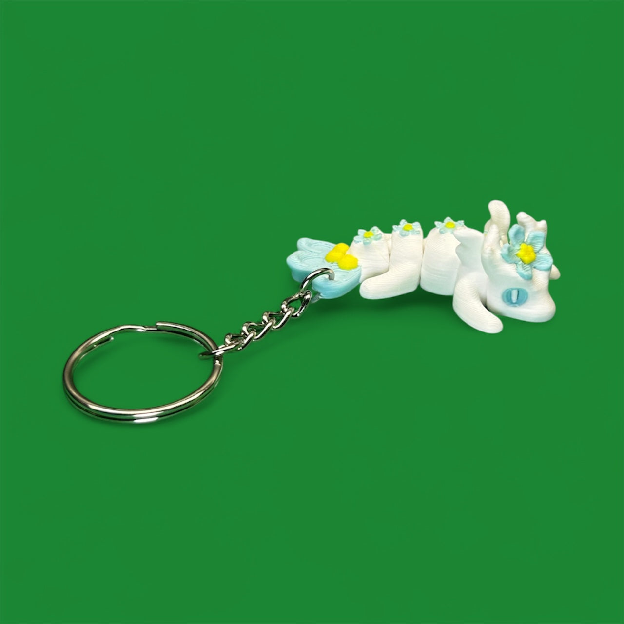 Spring Dragon Keychain