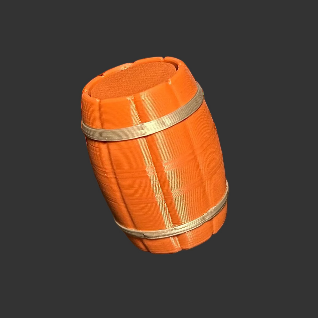 Burly Barrel Clicker Toy
