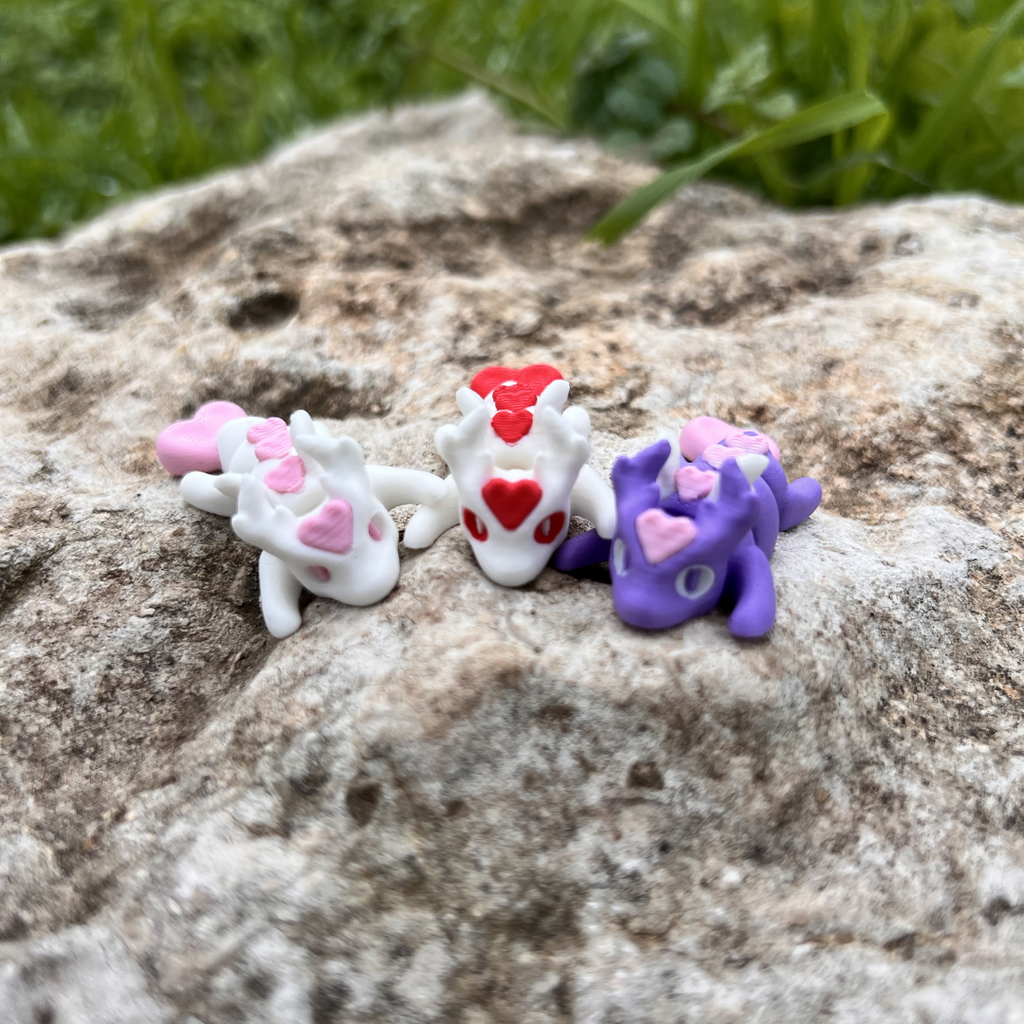 Love Dragon Keychain