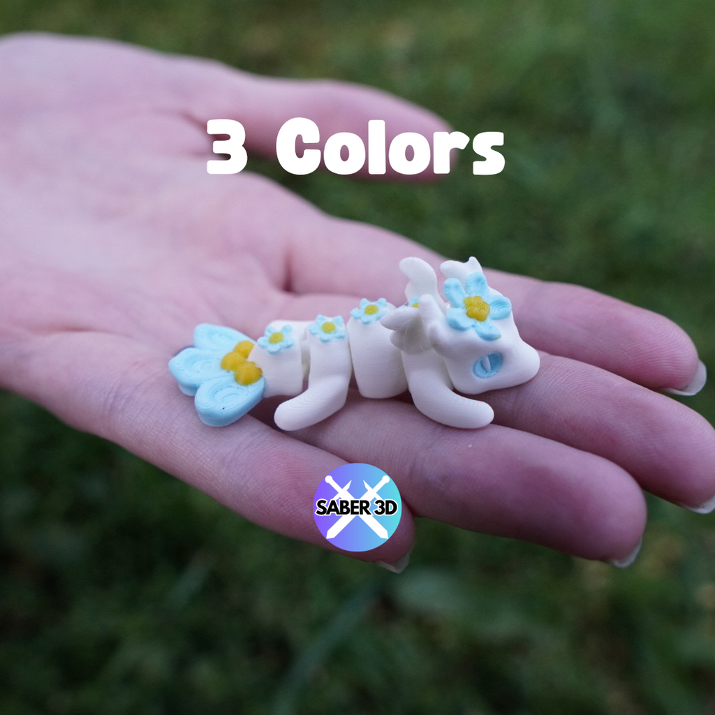 Spring Dragon Keychain