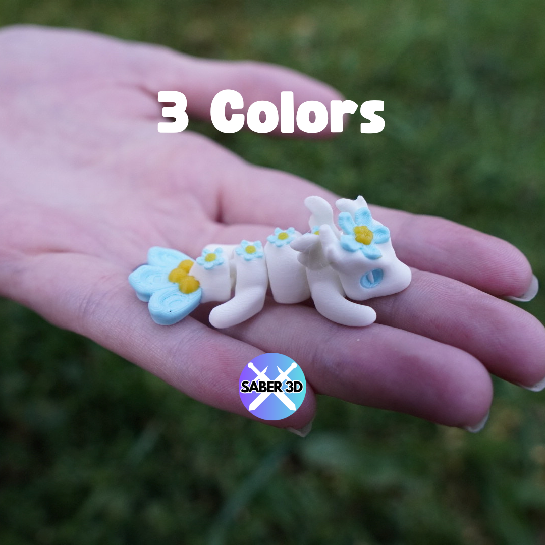 Spring Dragon Keychain