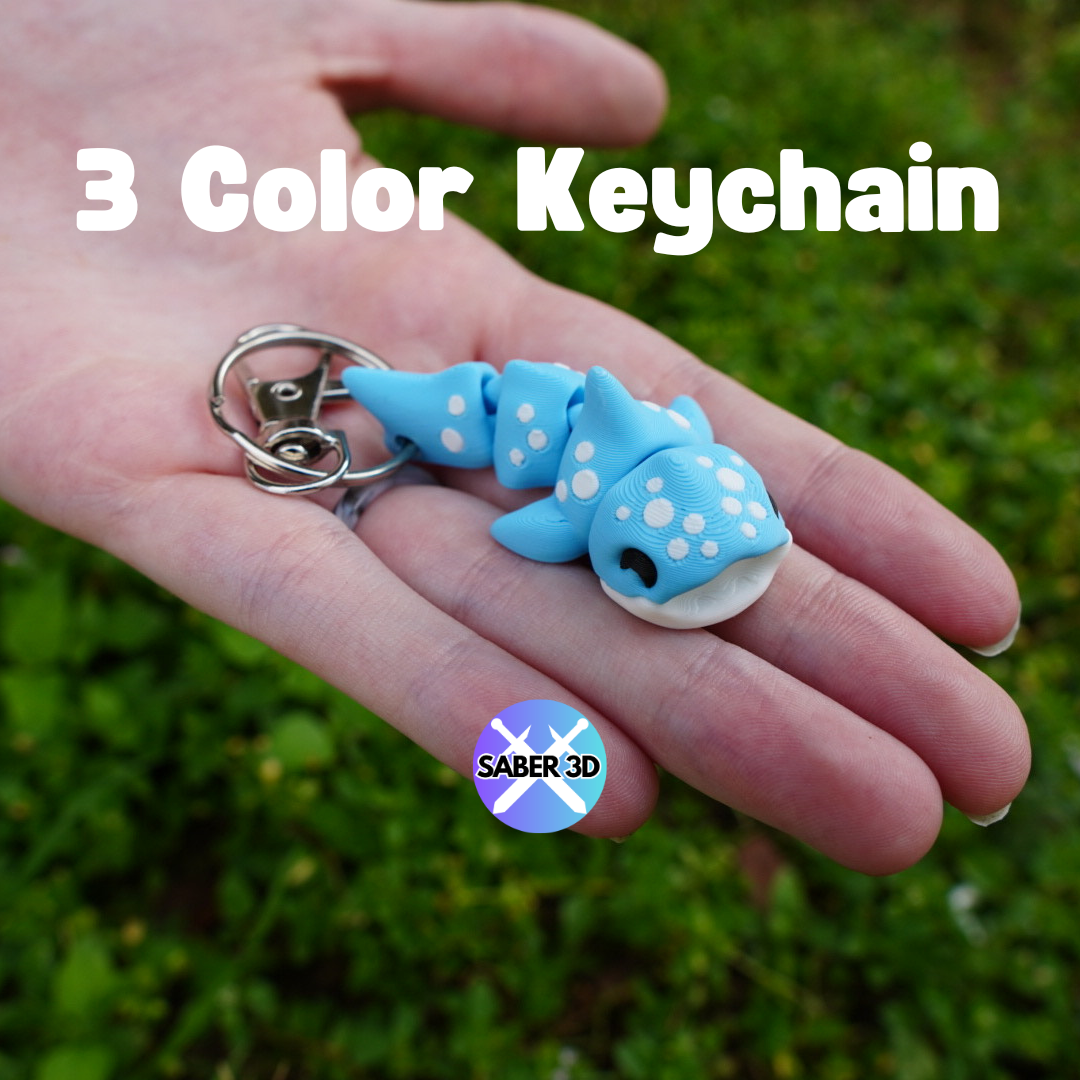 Whale Shark Keychain